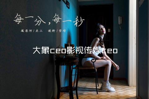 大象ceo影视传媒ceo